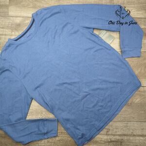 Perry Ellis Long Sleeve Super Soft Shirt Size XL